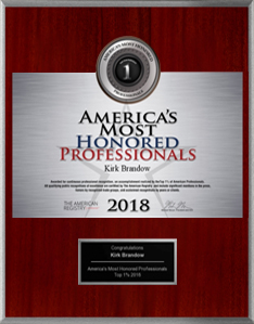 America’s Most Honored Professionals – 2018