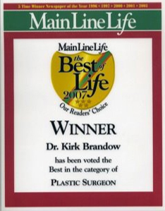 Main Line Life Best Plastic Surgeon – 2017